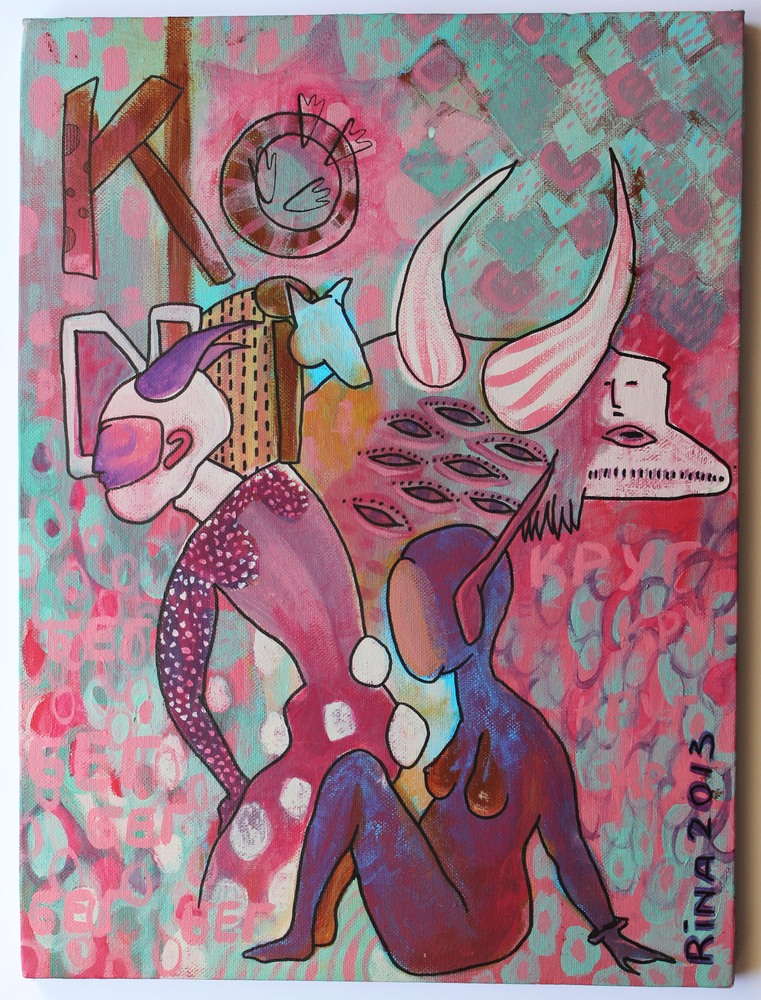 painting 298, 40×30cm (2013)